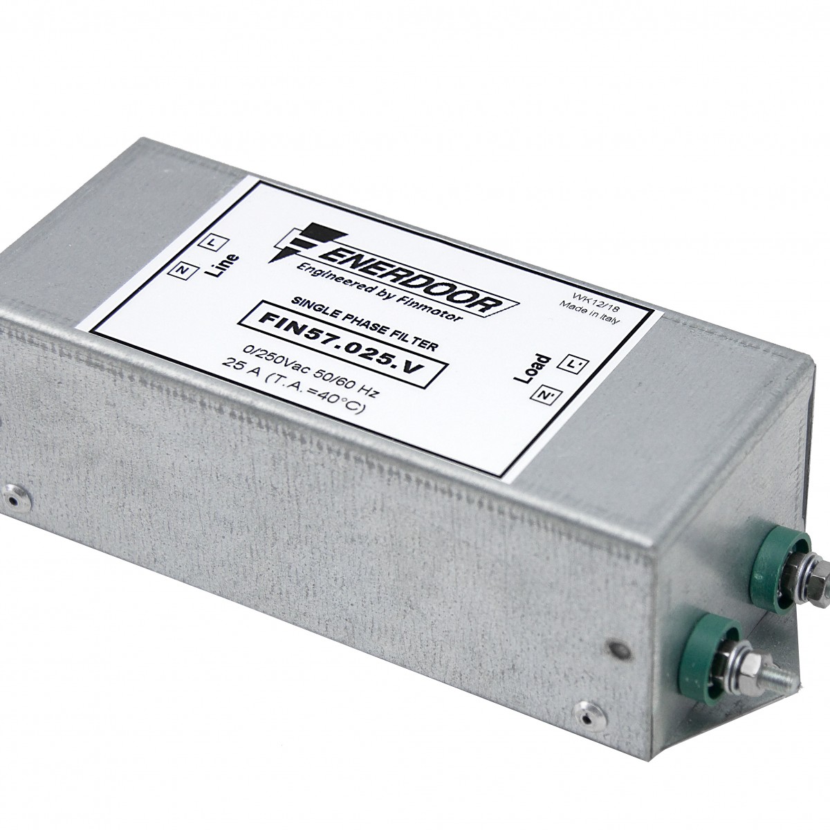 FIN57 EMI/RFI Single Phase Filter | Enerdoor | EMI Filters and RFI Filters