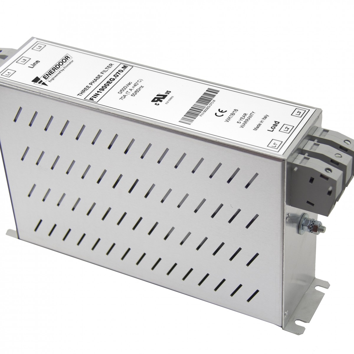 MeLphi 3-Phase 3-Wire Noise Filter, 380V Three-Phase Filter
